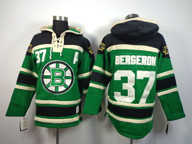 Boston Bruins #37 Patrice Bergeron Green Hoodie,We sell and wholesale Boston Bruins #37 Patrice Bergeron Green Hoodie on line form chian!