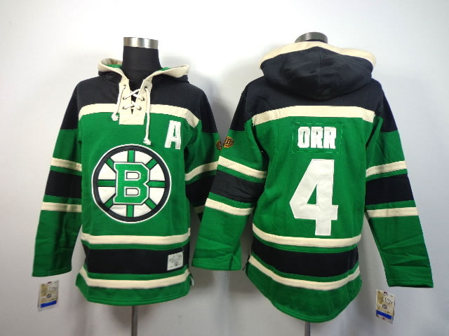 Boston Bruins #4 Bobby Orr Green Hoodie,We sell and wholesale Boston Bruins #4 Bobby Orr Green Hoodie on line form chian!