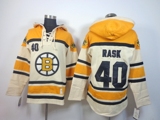 Boston Bruins #40 Tuukka Rask Cream Hoodie,We sell and wholesale Boston Bruins #40 Tuukka Rask Cream Hoodie on line form chian!