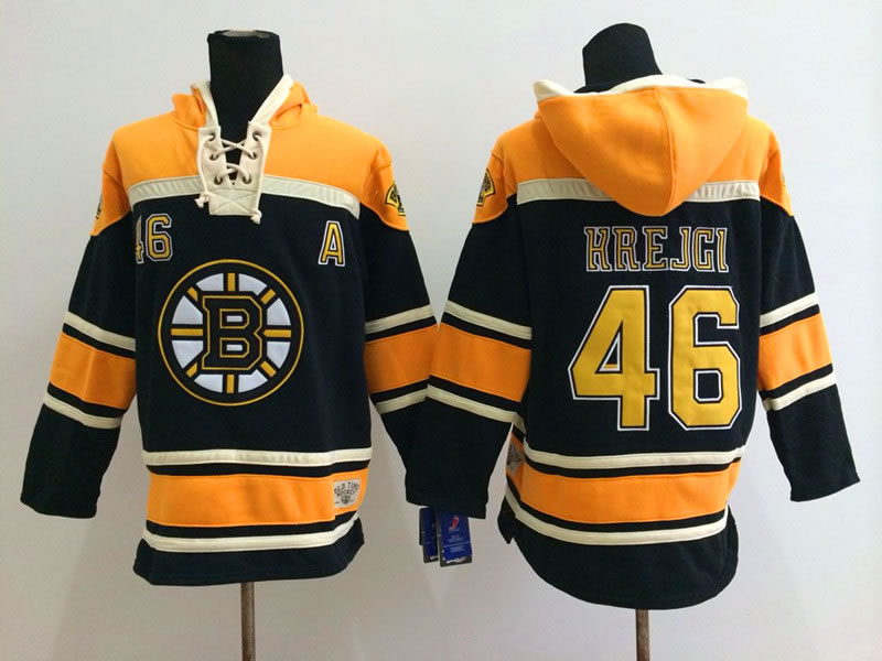 Boston Bruins #46 Krejci Black Hoodie,We sell and wholesale Boston Bruins #46 Krejci Black Hoodie on line form chian!
