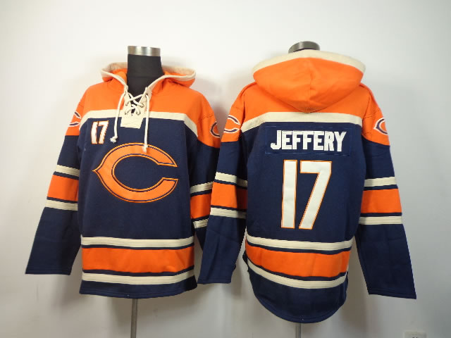 Chicago Bears #17 Alshon Jeffery Navy Blue Hoodie,We sell and wholesale Chicago Bears #17 Alshon Jeffery Navy Blue Hoodie on line form chian!