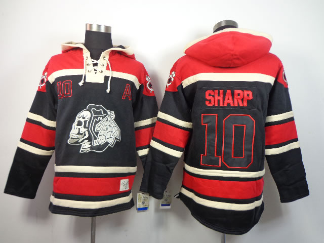 Chicago Blackhawks #10 Patrick Sharp Black Red Ice Skulls Hoodie,We sell and wholesale Chicago Blackhawks #10 Patrick Sharp Black Red Ice Skulls Hoodie on line form chian!