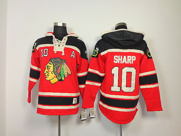 Chicago Blackhawks #10 Patrick Sharp Red Hoodie,We sell and wholesale Chicago Blackhawks #10 Patrick Sharp Red Hoodie on line form chian!