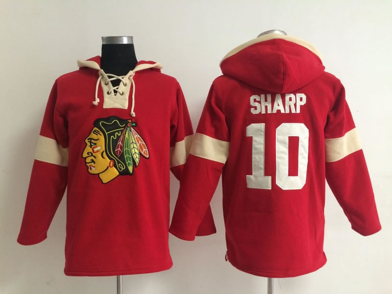 Chicago Blackhawks #10 Patrick Sharp Solid Color Red Hoody,We sell and wholesale Chicago Blackhawks #10 Patrick Sharp Solid Color Red Hoody on line form chian!