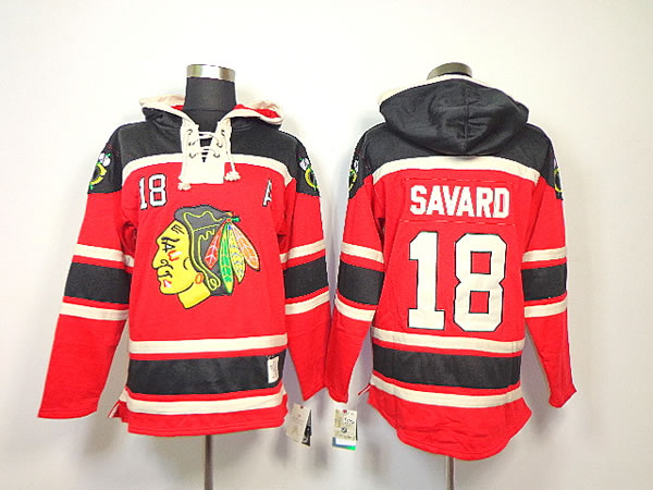 Chicago Blackhawks #18 Savaro red Hoodie,We sell and wholesale Chicago Blackhawks #18 Savaro red Hoodie on line form chian!