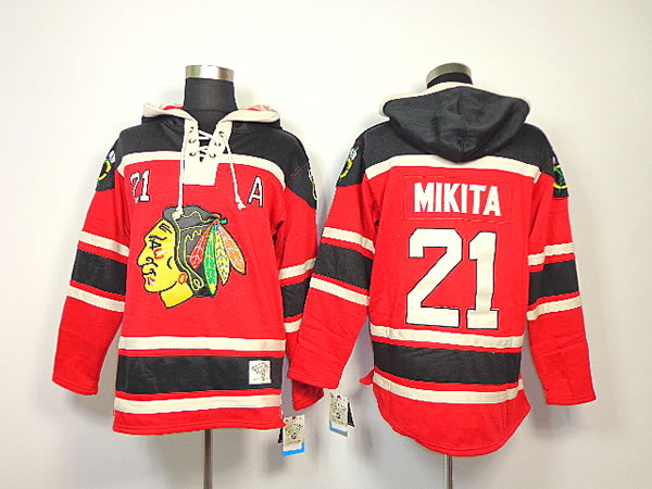 Chicago Blackhawks #21 Stan Mikita Red Hoodie,We sell and wholesale Chicago Blackhawks #21 Stan Mikita Red Hoodie on line form chian!