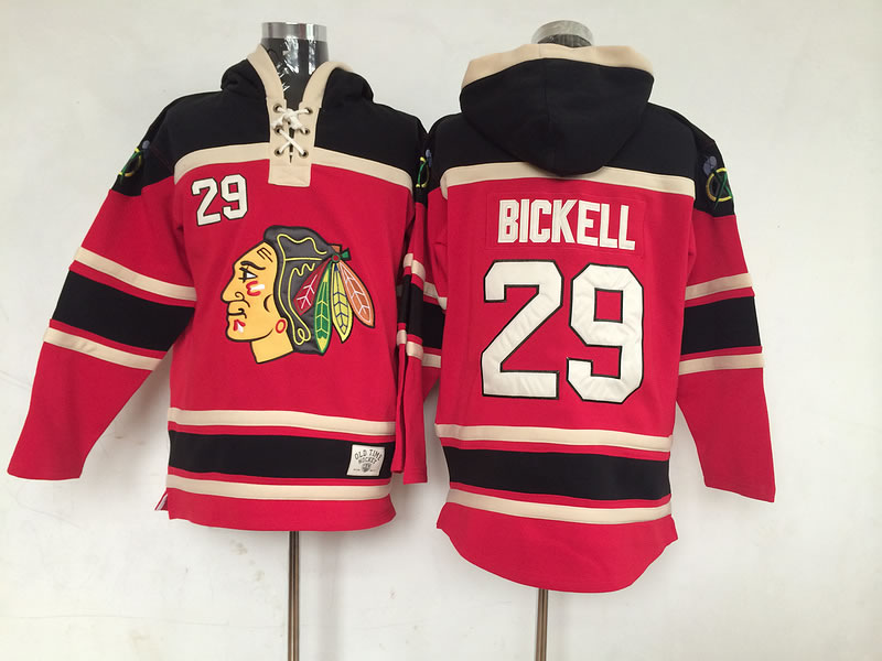 Chicago Blackhawks #29 Bryan Bickell Red Hoodie,We sell and wholesale Chicago Blackhawks #29 Bryan Bickell Red Hoodie on line form chian!