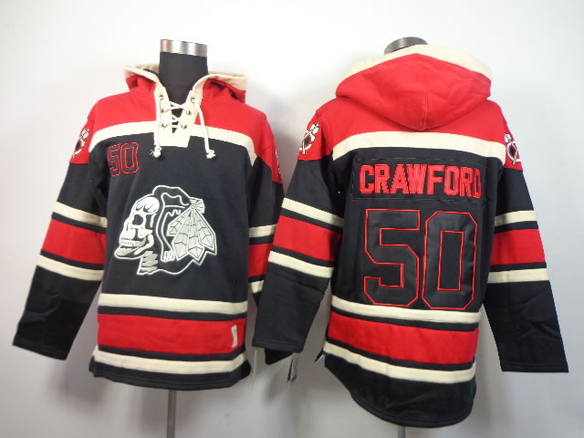 Chicago Blackhawks #50 Corey Crawford Black Red Ice Skulls Hoodie,We sell and wholesale Chicago Blackhawks #50 Corey Crawford Black Red Ice Skulls Hoodie on line form chian!