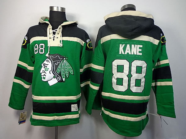 Chicago Blackhawks #88 Patrick Kane Green Hoodie,We sell and wholesale Chicago Blackhawks #88 Patrick Kane Green Hoodie on line form chian!