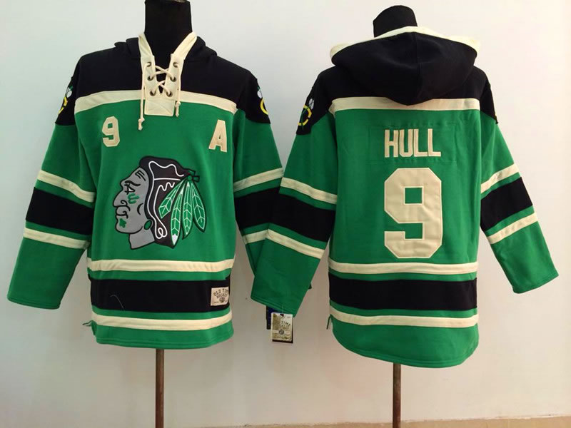 Chicago Blackhawks #9 Bobby Hull Green Hoodie,We sell and wholesale Chicago Blackhawks #9 Bobby Hull Green Hoodie on line form chian!