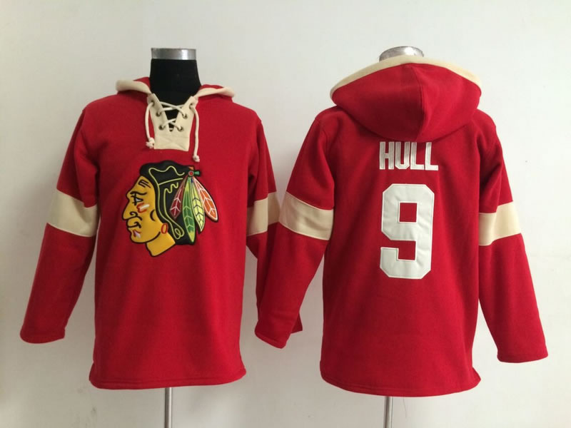 Chicago Blackhawks #9 Bobby Hull Solid Color Red Hoody,We sell and wholesale Chicago Blackhawks #9 Bobby Hull Solid Color Red Hoody on line form chian!