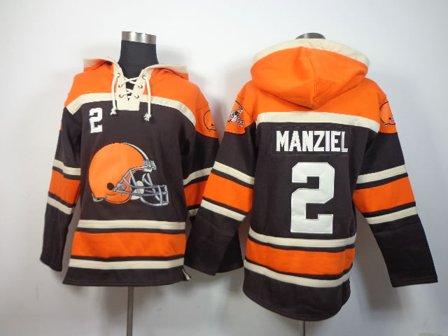 Cleveland Browns #2 Johnny Manziel Browns Hoodie,We sell and wholesale Cleveland Browns #2 Johnny Manziel Browns Hoodie on line form chian!