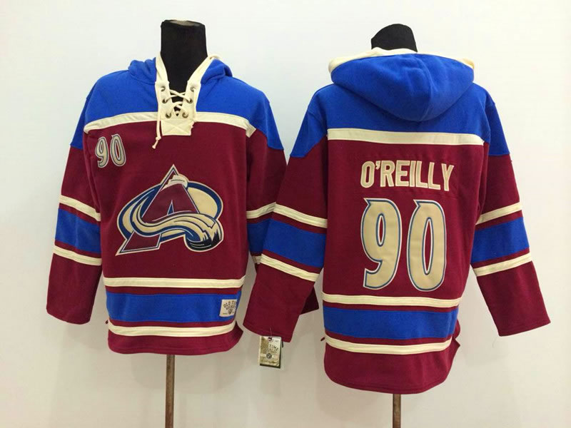 Colorado Avalanche #90 O'Reilly Red Hoodie,We sell and wholesale Colorado Avalanche #90 O'Reilly Red Hoodie on line form chian!