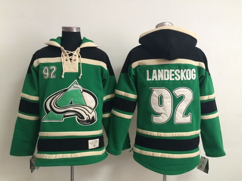 Colorado Avalanche #92 Gabriel Landeskog Green Hoodie,We sell and wholesale Colorado Avalanche #92 Gabriel Landeskog Green Hoodie on line form chian!