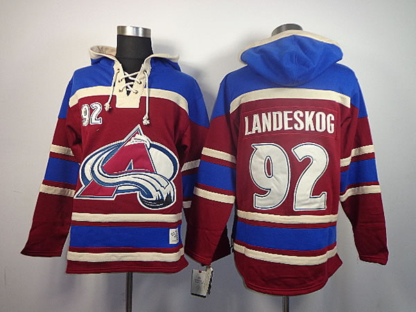 Colorado Avalanche #92 Gabriel Landeskog Red Hoodie,We sell and wholesale Colorado Avalanche #92 Gabriel Landeskog Red Hoodie on line form chian!