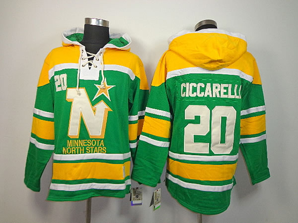 Dallas Stars #20 Dino Ciccarelli Green Hoodie,We sell and wholesale Dallas Stars #20 Dino Ciccarelli Green Hoodie on line form chian!
