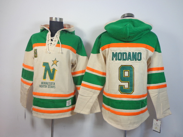 Dallas Stars #9 Mike Modano Cream Hoodie,We sell and wholesale Dallas Stars #9 Mike Modano Cream Hoodie on line form chian!