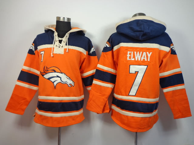 Denver Broncos #7 John Elway Orange Hoodie,We sell and wholesale Denver Broncos #7 John Elway Orange Hoodie on line form chian!
