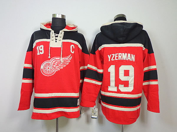 Detroit Red Wings #19 Steve Yzerman Red Hoodie,We sell and wholesale Detroit Red Wings #19 Steve Yzerman Red Hoodie on line form chian!