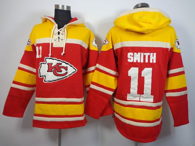 Kansas City Chiefs #11 Alex Smith Red Hoodie,We sell and wholesale Kansas City Chiefs #11 Alex Smith Red Hoodie on line form chian!