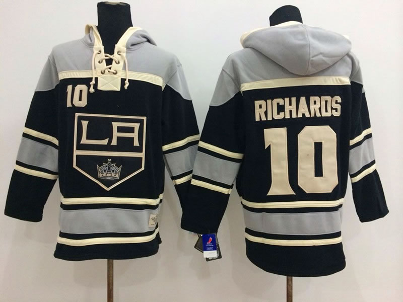 Los Angeles Kings #10 Mike Richards Black Hoodie,We sell and wholesale Los Angeles Kings #10 Mike Richards Black Hoodie on line form chian!