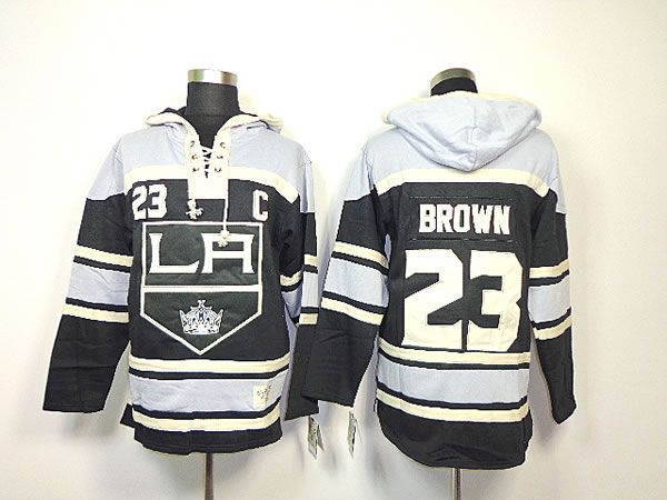 Los Angeles Kings #23 Dustin Brown Black Hoodie,We sell and wholesale Los Angeles Kings #23 Dustin Brown Black Hoodie on line form chian!