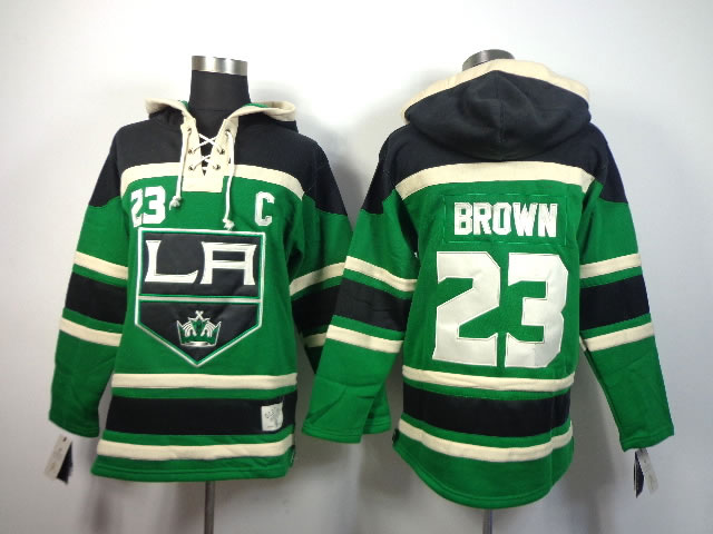 Los Angeles Kings #23 Dustin Brown Green Hoodie,We sell and wholesale Los Angeles Kings #23 Dustin Brown Green Hoodie on line form chian!