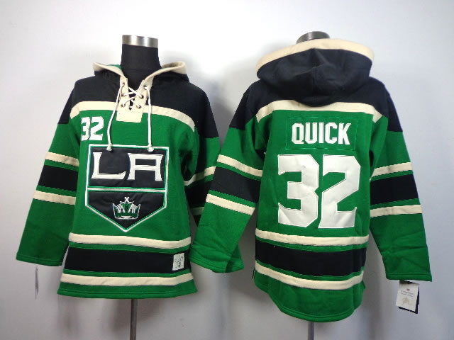 Los Angeles Kings #32 Jonathan Quick Green Hoodie,We sell and wholesale Los Angeles Kings #32 Jonathan Quick Green Hoodie on line form chian!