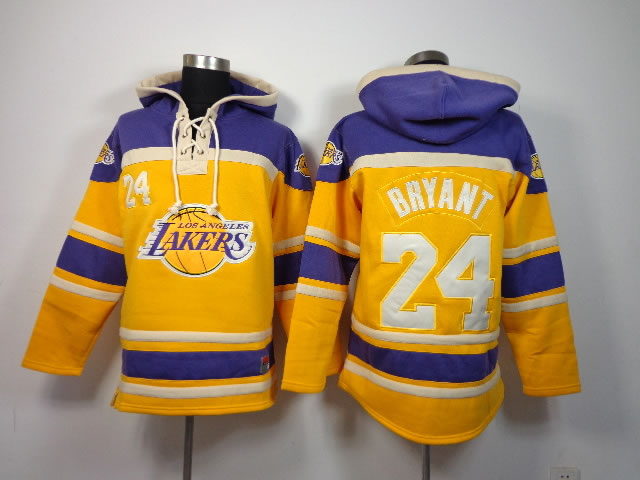 Los Angeles Lakers #24 Kobe Bryant Yellow Hoody,We sell and wholesale Los Angeles Lakers #24 Kobe Bryant Yellow Hoody on line form chian!