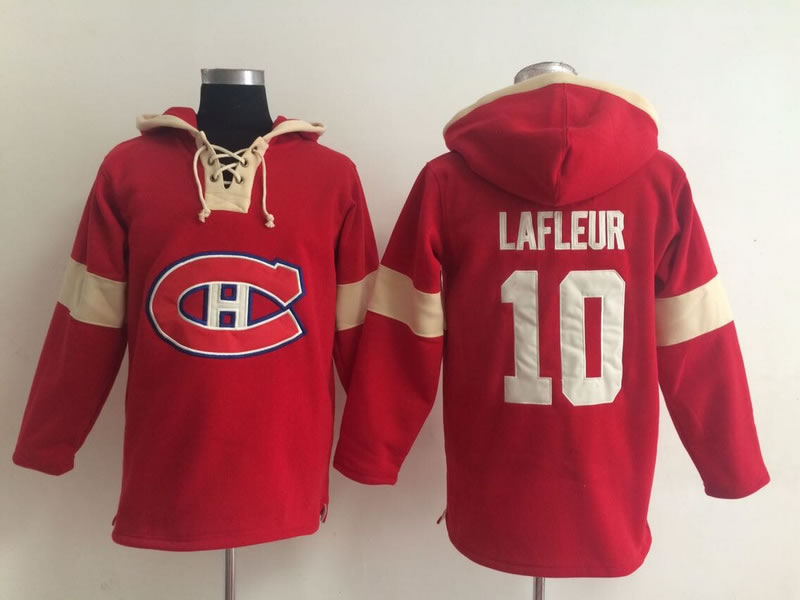 Montreal Canadiens #10 Lafleur Solid Color Red Hoody,We sell and wholesale Montreal Canadiens #10 Lafleur Solid Color Red Hoody on line form chian!