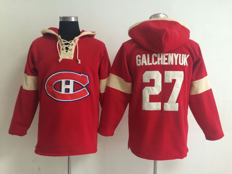 Montreal Canadiens #27 Alex Galchenyuk Solid Color Red Hoody,We sell and wholesale Montreal Canadiens #27 Alex Galchenyuk Solid Color Red Hoody on line form chian!