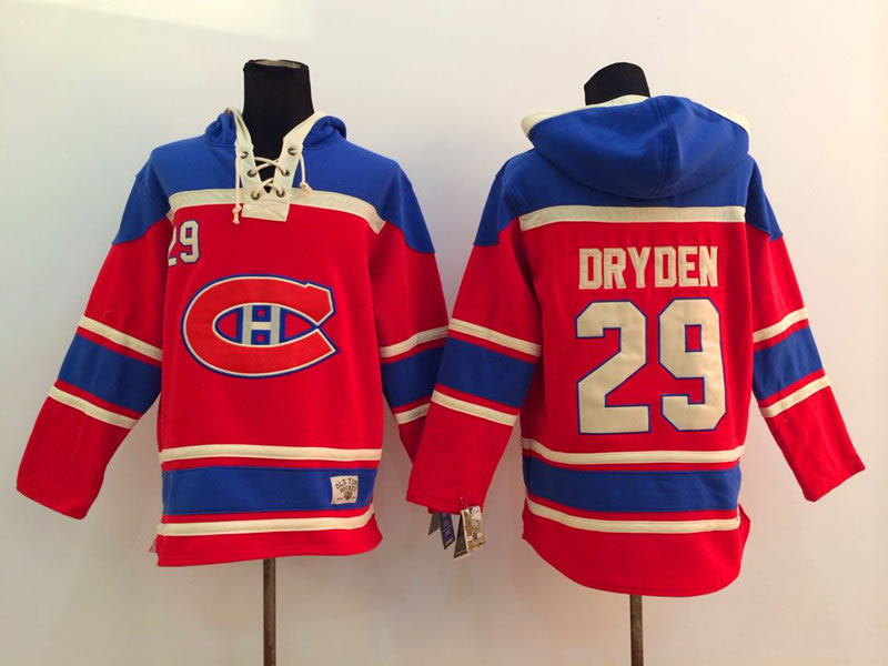 Montreal Canadiens #29 Dryden Red Hoodie,We sell and wholesale Montreal Canadiens #29 Dryden Red Hoodie on line form chian!