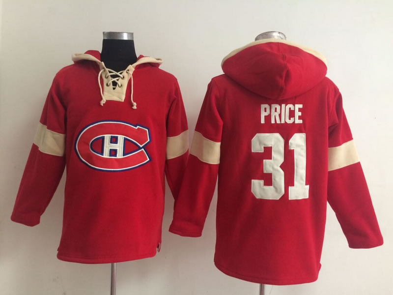 Montreal Canadiens #31 Carey Price Solid Color Red Hoody,We sell and wholesale Montreal Canadiens #31 Carey Price Solid Color Red Hoody on line form chian!