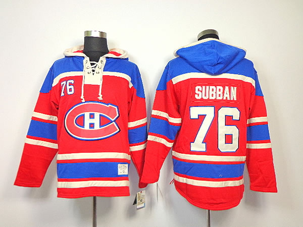 Montreal Canadiens #76 P.K. Subban Red Hoodie,We sell and wholesale Montreal Canadiens #76 P.K. Subban Red Hoodie on line form chian!