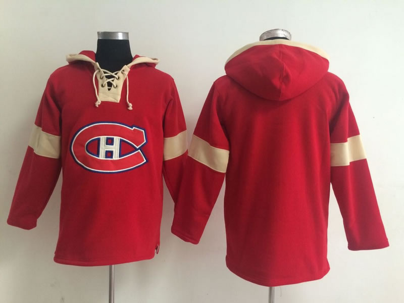 Montreal Canadiens Blank Solid Color Red Hoody,We sell and wholesale Montreal Canadiens Blank Solid Color Red Hoody on line form chian!