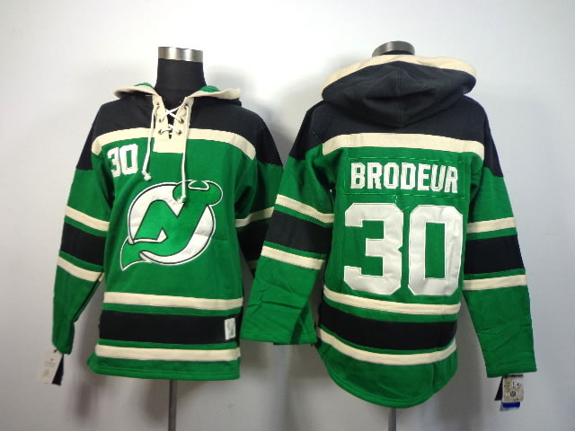 New Jersey Devils #30 Martin Brodeur Green Hoodie,We sell and wholesale New Jersey Devils #30 Martin Brodeur Green Hoodie on line form chian!