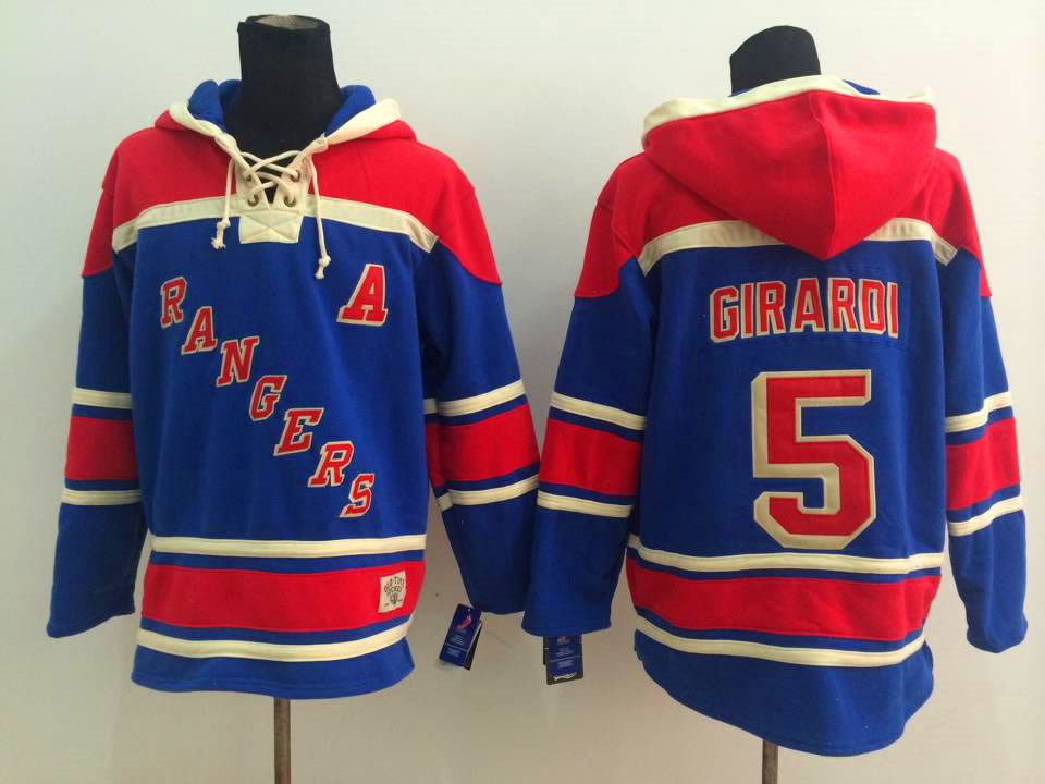 New York Rangers #5 Dan Girardi Light Blue Hoodie,We sell and wholesale New York Rangers #5 Dan Girardi Light Blue Hoodie on line form chian!