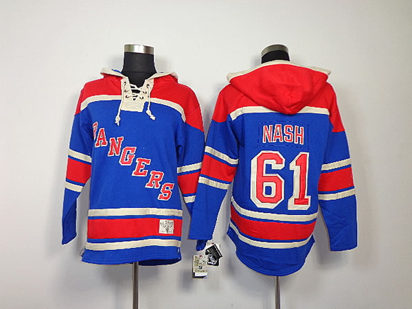 New York Rangers #61 Rick Nash Light Blue Hoodie,We sell and wholesale New York Rangers #61 Rick Nash Light Blue Hoodie on line form chian!