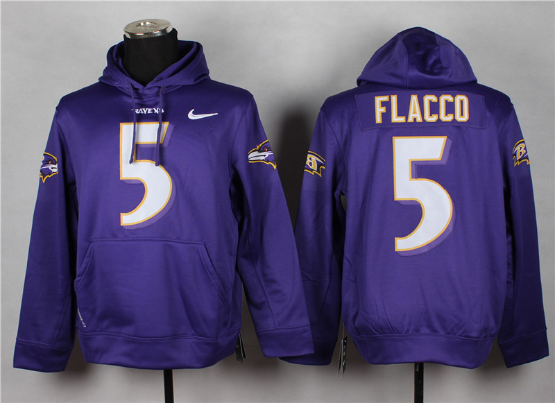 Nike Baltimore Ravens #5 Joe Flacco 2014 Pullover Hoodie Purple,We sell and wholesale Nike Baltimore Ravens #5 Joe Flacco 2014 Pullover Hoodie Purple on line form chian!