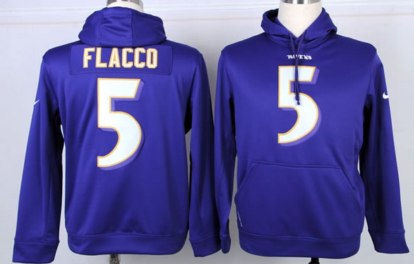 Nike Baltimore Ravens #5 Joe Flacco Pullover Hoodie Purple,We sell and wholesale Nike Baltimore Ravens #5 Joe Flacco Pullover Hoodie Purple on line form chian!