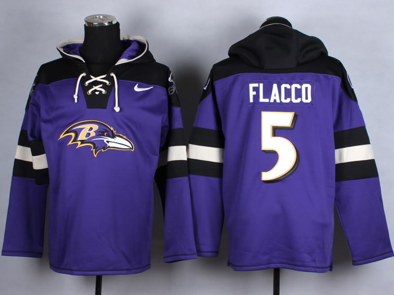 Nike Baltimore Ravens #5 Joe Flacco Purple Hoodie,We sell and wholesale Nike Baltimore Ravens #5 Joe Flacco Purple Hoodie on line form chian!