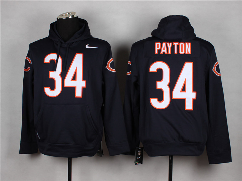 Nike Chicago Bears #34 Payton 2014 Pullover Hoodie Navy Blue,We sell and wholesale Nike Chicago Bears #34 Payton 2014 Pullover Hoodie Navy Blue on line form chian!