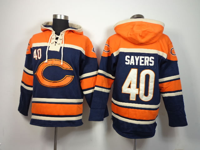Nike Chicago Bears #40 Gale Sayers Navy Blue Hoodie,We sell and wholesale Nike Chicago Bears #40 Gale Sayers Navy Blue Hoodie on line form chian!