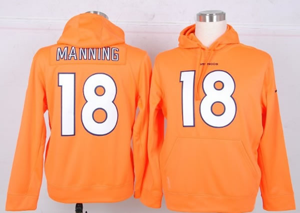 Nike Denver Broncos #18 Manning Pullover Hoodie Orange,We sell and wholesale Nike Denver Broncos #18 Manning Pullover Hoodie Orange on line form chian!