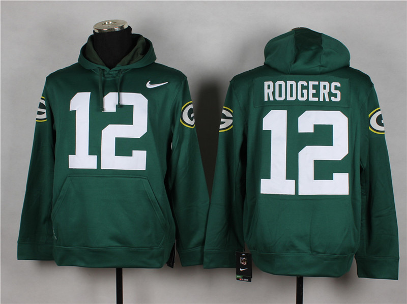 Nike Green Bay Packers #12 Rodgers 2014 Pullover Hoodie Green,We sell and wholesale Nike Green Bay Packers #12 Rodgers 2014 Pullover Hoodie Green on line form chian!