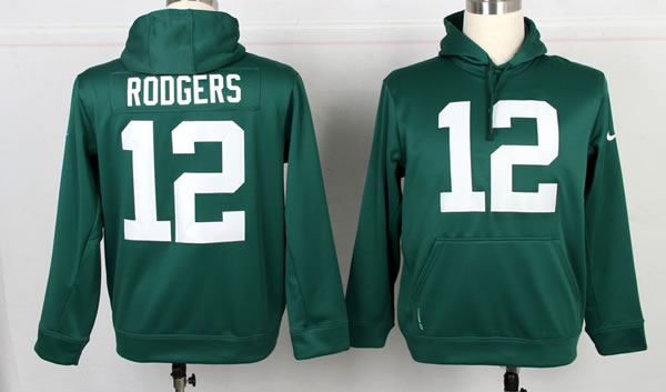 Nike Green Bay Packers #12 Rodgers Pullover Hoodie Green,We sell and wholesale Nike Green Bay Packers #12 Rodgers Pullover Hoodie Green on line form chian!