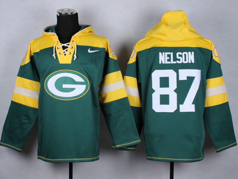 Nike Green Bay Packers #87 Jordy Nelson Green Hoody,We sell and wholesale Nike Green Bay Packers #87 Jordy Nelson Green Hoody on line form chian!