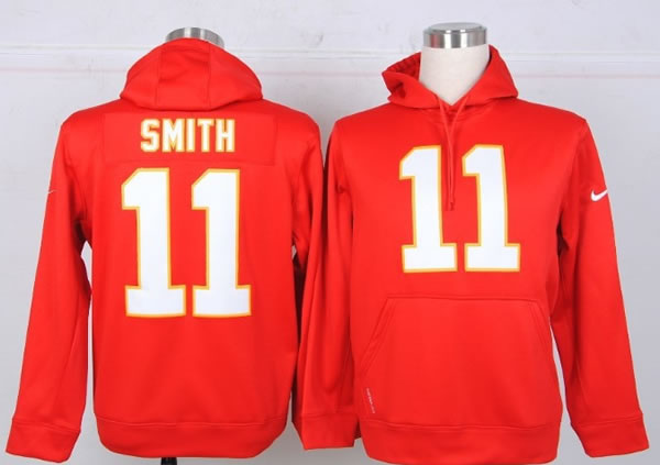 Nike Kansas City Chiefs #11 Smith Pullover Hoodie Red,We sell and wholesale Nike Kansas City Chiefs #11 Smith Pullover Hoodie Red on line form chian!