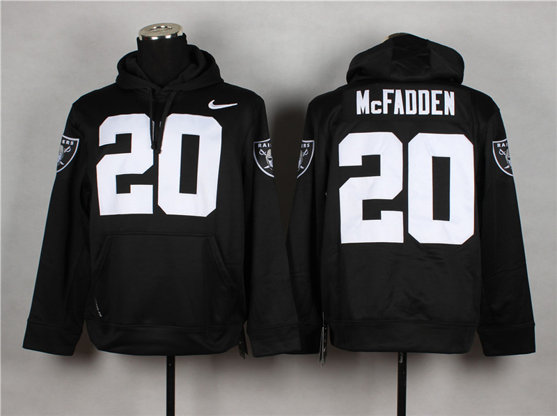 Nike Oakland Raiders #20 McFadden 2014 Pullover Hoodie Black,We sell and wholesale Nike Oakland Raiders #20 McFadden 2014 Pullover Hoodie Black on line form chian!