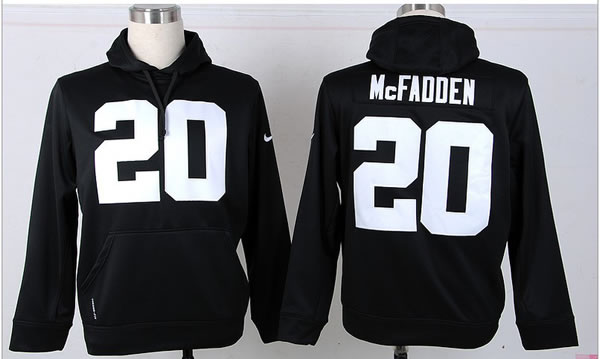 Nike Oakland Raiders #20 McFadden Hoodie Black,We sell and wholesale Nike Oakland Raiders #20 McFadden Hoodie Black on line form chian!